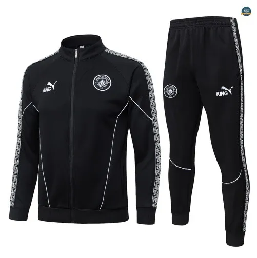 Veste Survetement foot Manchester City 2026/27 Noir