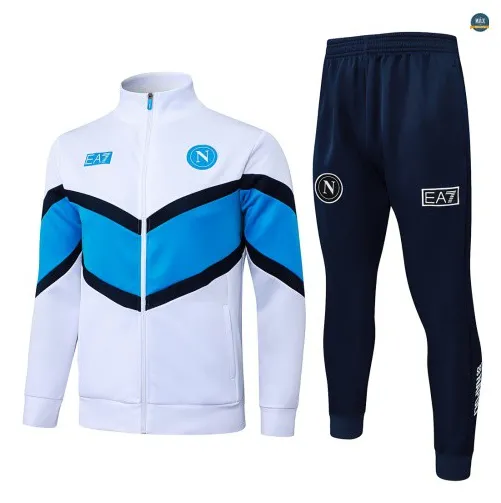 Veste Survetement foot Naples 2026/27 Blanc