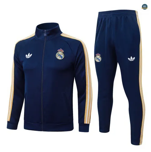 Veste Survetement foot Real Madrid 2026/27 Bleu Marine