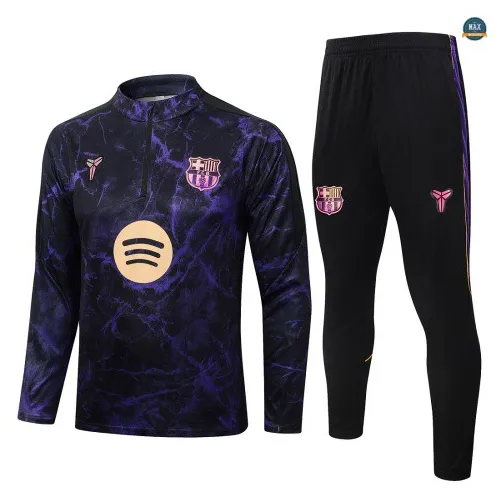 Acheter Survetement Foot Barcelone 2026/27 Noir Violet