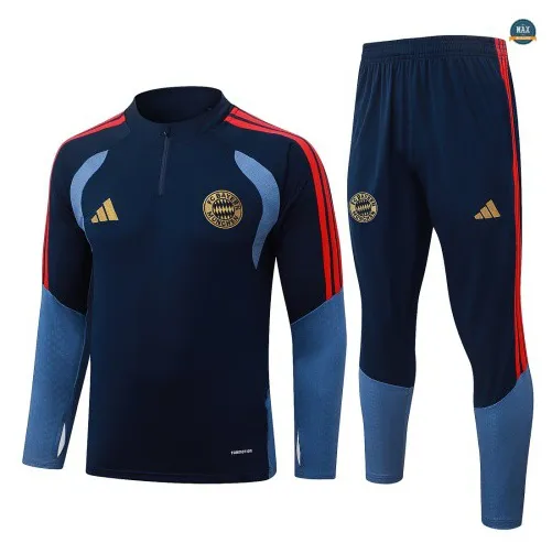Achetez Survetement Foot Bayern Munich 2026/27 Bleu Marine