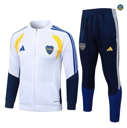 Achetez Veste Survetement Foot Boca Juniors 2026/27 Blanc
