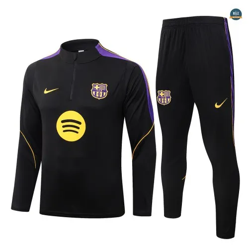 Marque Survetement Foot Barcelone 2026/27 Noir