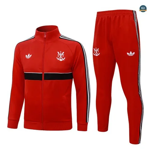 Soldes Veste Survetement Foot Flamenco 2026/27 Rouge
