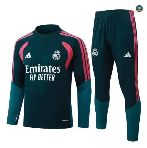 Survetement Enfant Foot Real Madrid 2026/27 vert noirâ