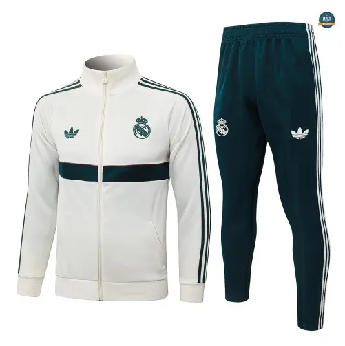 Veste Survetement Enfant Foot Real Madrid 2026/27 blanc ca