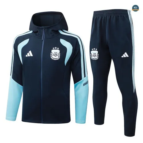 Veste Survetement Foot Argentine à capuche 2026/27 Ble