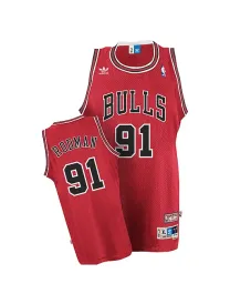 Dennis Rodman Chicago Bulls [rouge]