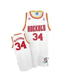 Hakeem Olajuwon Houston Rockets [blanc]