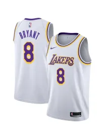Kobe Bryant Los Angeles Lakers 8 White