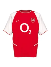 Maillot Arsenal Domicile 2003-04