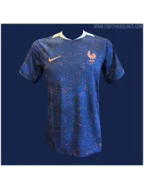 Maillot France Domicile Weuro25 - Authentic