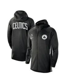 Veste Zippé à Capuche Boston Celtics - Black