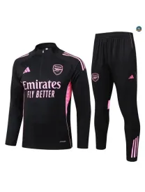 Survetement Enfant foot Arsenal 2026/27 Noir/Rose