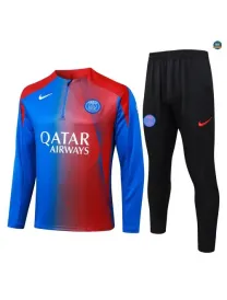 Survetement Enfant foot PSG 2026/27 Bleu/Rouge
