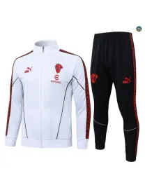 Veste Survetement foot AC Milan 2026/27 Blanc