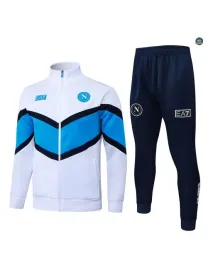 Veste Survetement foot Naples 2026/27 Blanc