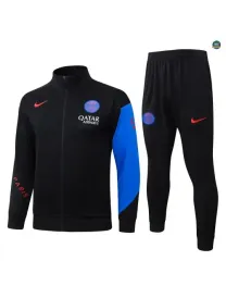 Veste Survetement foot PSG 2026/27 Noir/Bleu