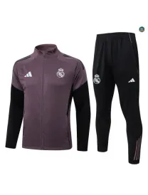 Veste Survetement foot Real Madrid 2026/27 Gris/Violet
