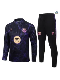 Acheter Survetement Foot Barcelone 2026/27 Noir Violet