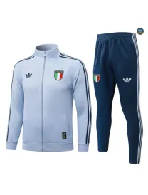 Acheter Veste Survetement Enfant Foot Italie 2026/27 Bleu Clair