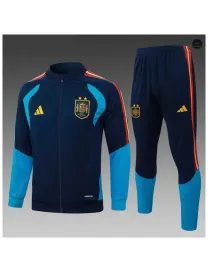 Achetez Veste Survetement Foot Espagne 2026/27 2 étoiles Bleu M