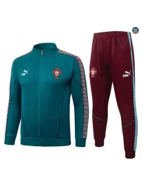 Soldes Veste Survetement Foot Portugal 2026/27 Vert
