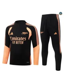 Survetement Enfant Foot Arsenal 2026/27 Noir/Orange