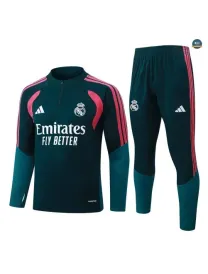 Survetement Enfant Foot Real Madrid 2026/27 vert noirâ