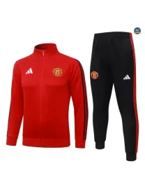 Veste Survetement Enfant Foot Manchester United 2026/27 Ro