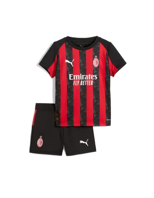 Ac Milan Domicile 2025/26 Junior Kit