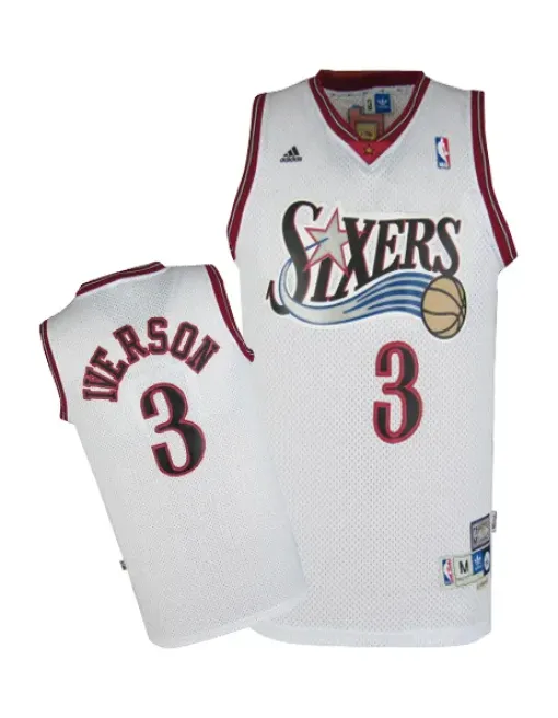 Allen Iverson Philadelphia 76ers [blanc]