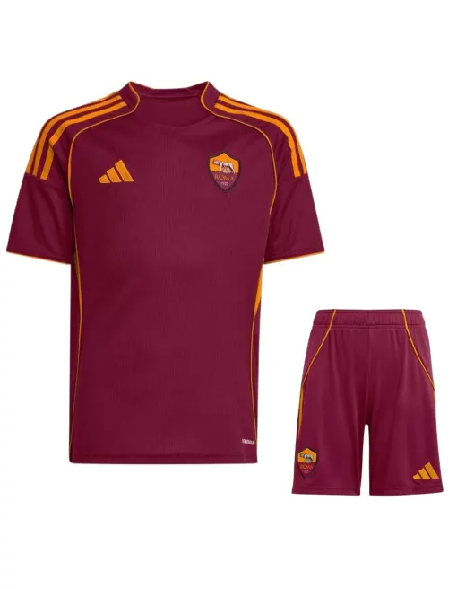 As Roma Domicile 2025/26 Junior Kit