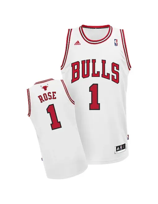 Derrick Rose Chicago Bulls [blanc]