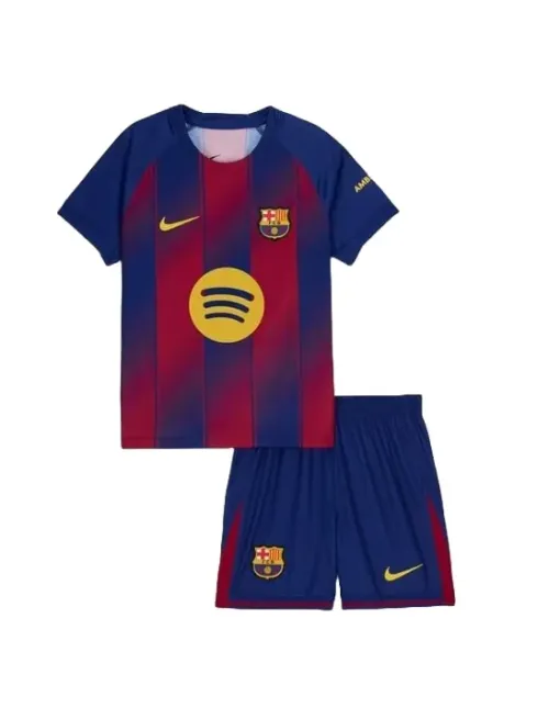 Fc Barcelona Domicile 2025/26 Junior Kit