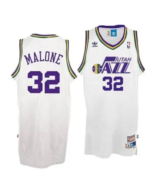 Karl Malone Utah Jazz [blanc]