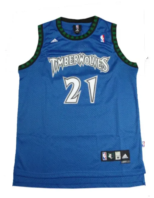 Kevin Garnett Minnesota Timberwolves [bleu]
