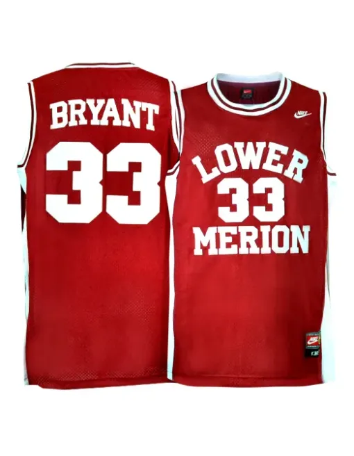 Kobe Bryant Lower Merion [rouge]