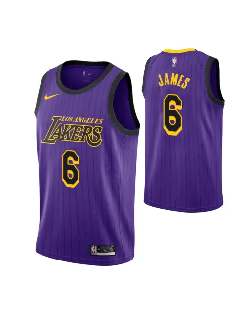 Lebron James 6 Los Angeles Lakers 2018/19 - City Edition
