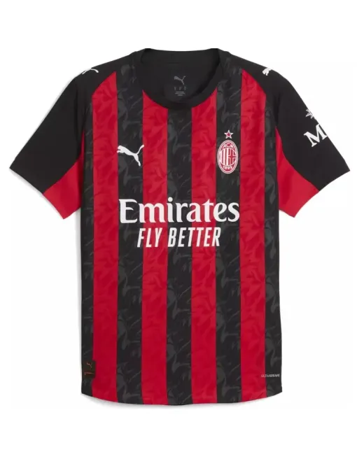 Maillot Ac Milan Domicile 2025/26 - Authentic