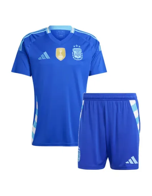 Maillot Argentine Extérieur 2024 Junior Kit