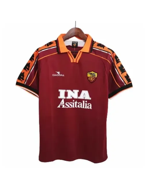 Maillot As Roma Domicile 1998/99