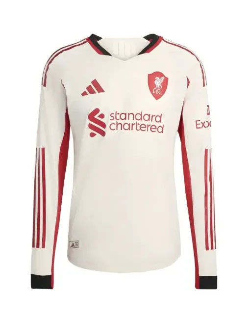Maillot Liverpool Extérieur 2025/26 Ml - Authentic