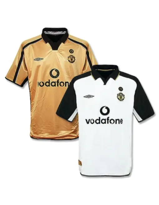 Maillot Manchester United Extérieur-third 2001-02