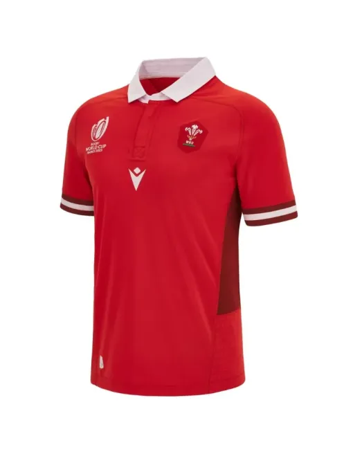 Maillot Pays De Galles Domicile Rugby Wc23