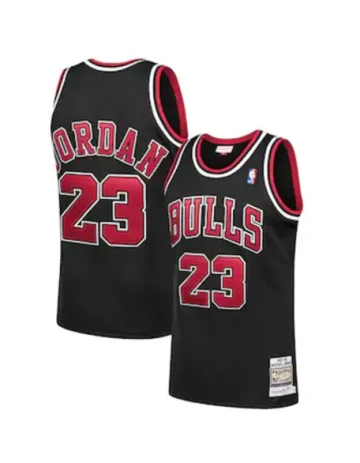 Michael Jordan Chicago Bulls Mitchell & Ness - Black