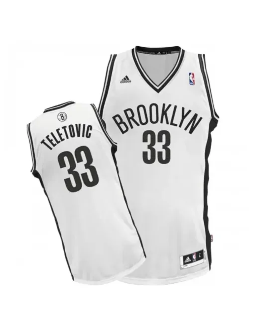 Mirza Teletovic Brooklyn Nets -blanc