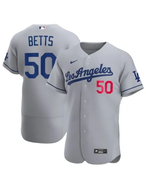 Mookie Betts Los Angeles Dodgers - Gray