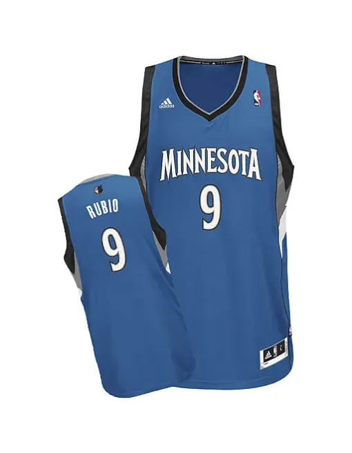 Ricky Rubio Minnesota Timberwolves [bleu]