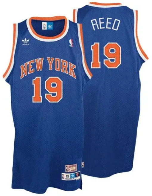 Willis Reed New York Knicks [bleu]